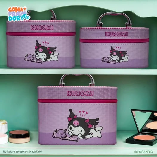 Neceser Kuromi 3 Piezas