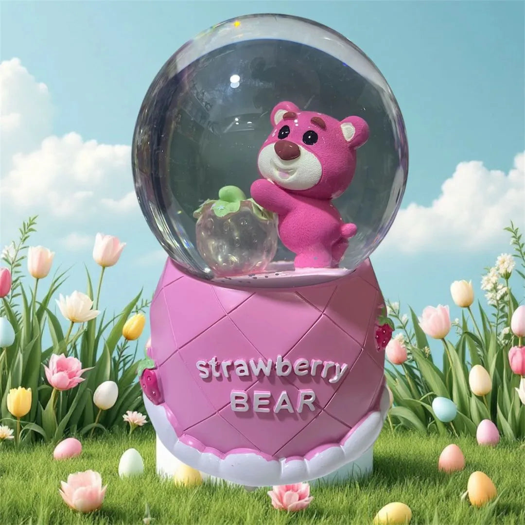 ESFERA DE CRISTAL KAWAII C0N LUCES