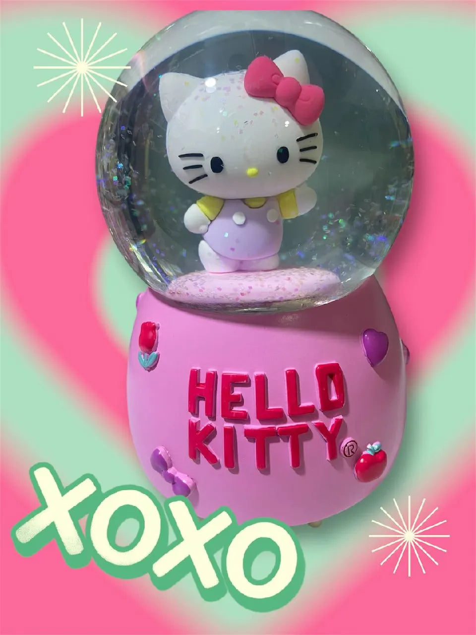 ESFERA DE CRISTAL KAWAII C0N LUCES