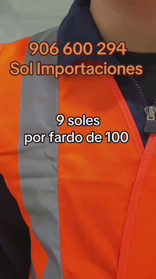 Chaleco Reglamentario Moto MTC 2025